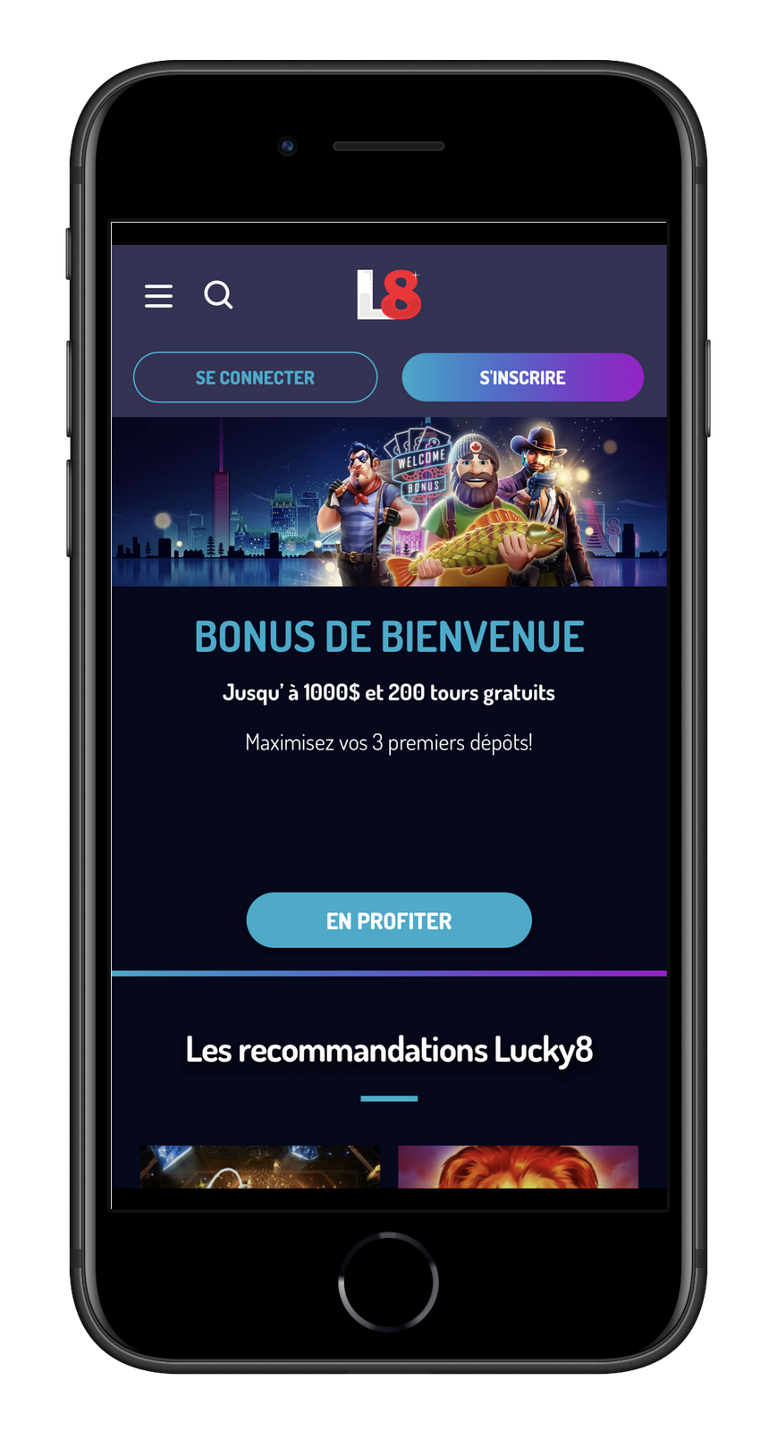 lucky8 interdit en france
